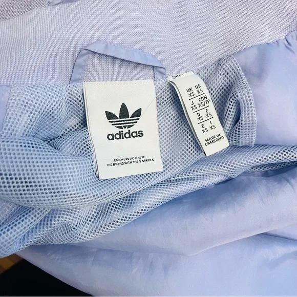 ADIDAS Originals Lavender Windbreaker Track Jacket – Athleisure – XS - Picture 7 of 10